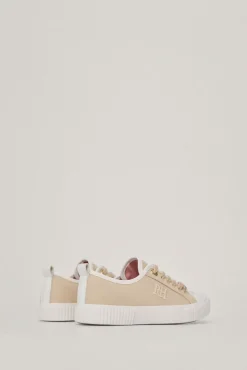 Zapatilla Canvas Con Detalles De Piel^Pedro del Hierro Hot