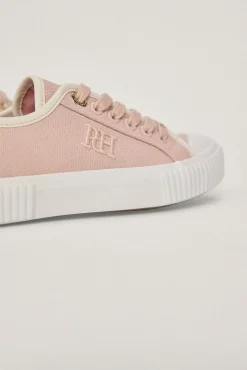 Zapatilla Canvas Con Detalles De Piel^Pedro del Hierro Clearance