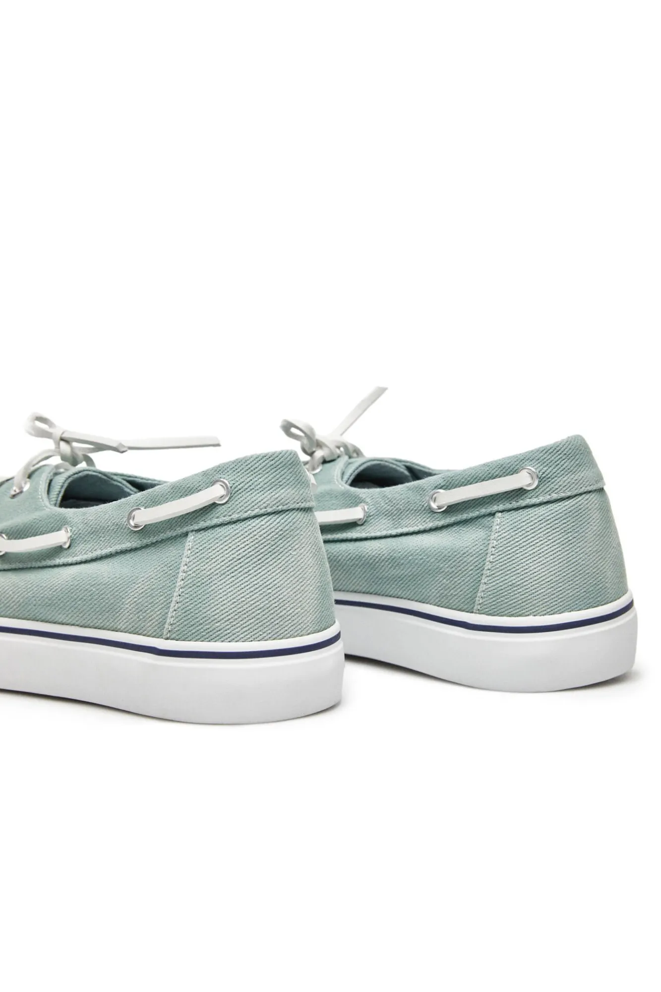 Zapato Nautico Algodon Lavado^Ooto Outlet