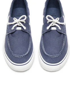 Zapato Nautico Algodon Lavado^Ooto Fashion