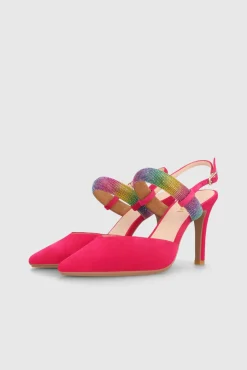 Zapatos De Salon Destalonados En Ante^Lodi Cheap