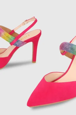 Zapatos De Salon Destalonados En Ante^Lodi Cheap